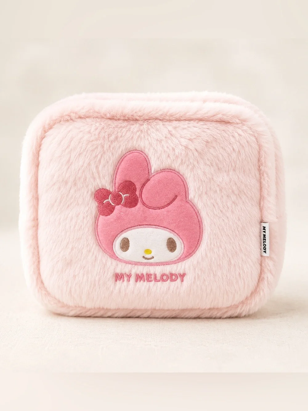My Melody Sanrio Fluffy Plush Lunch Box